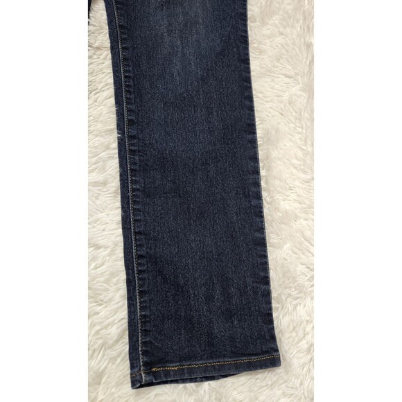 Levi's Pull On Skinny Dark Wash Stretch Cotton Mid-Rise Jeans Size 29 30x29 - Picture 3 of 10